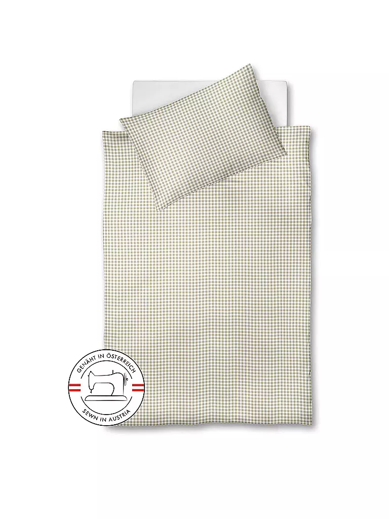 FLEURESSE | Seersucker Bettwäsche RIO 70x90cm/140x200cm Creme | beige