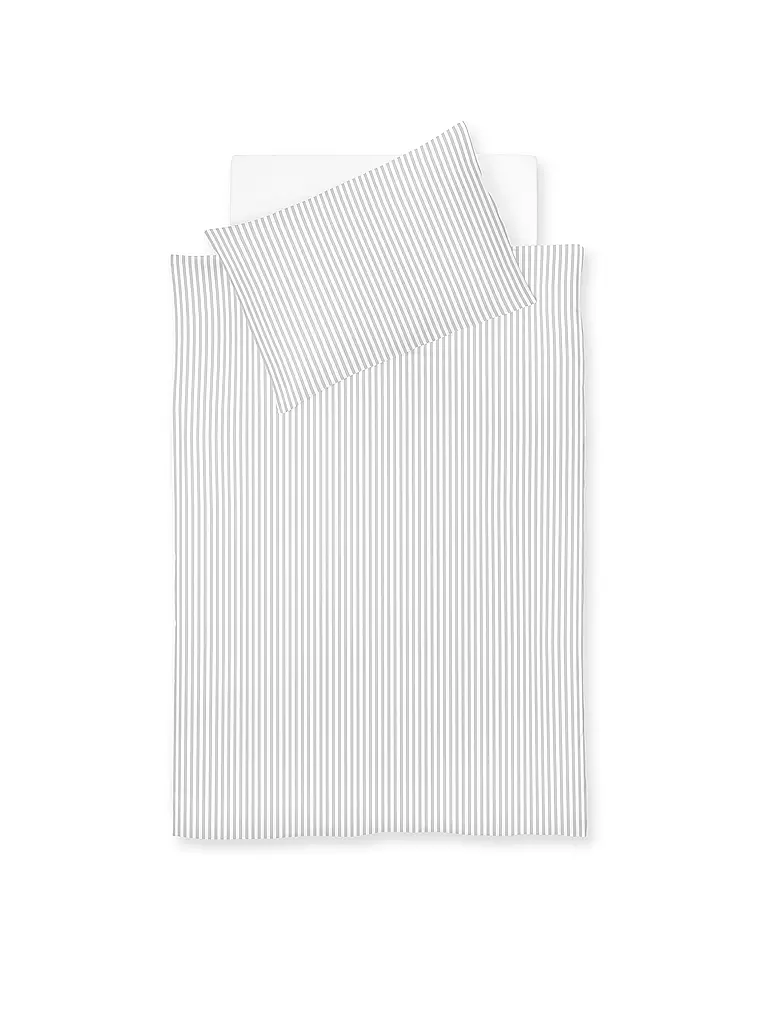 FLEURESSE | Seersucker Bettwäsche RIO 70x90cm/140x200cm Weiss | weiss