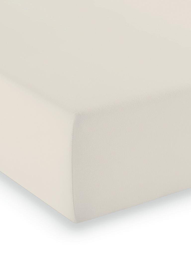 FLEURESSE | Spannleintuch "Elasto Comfort" 100x200cm (Linen) | beige