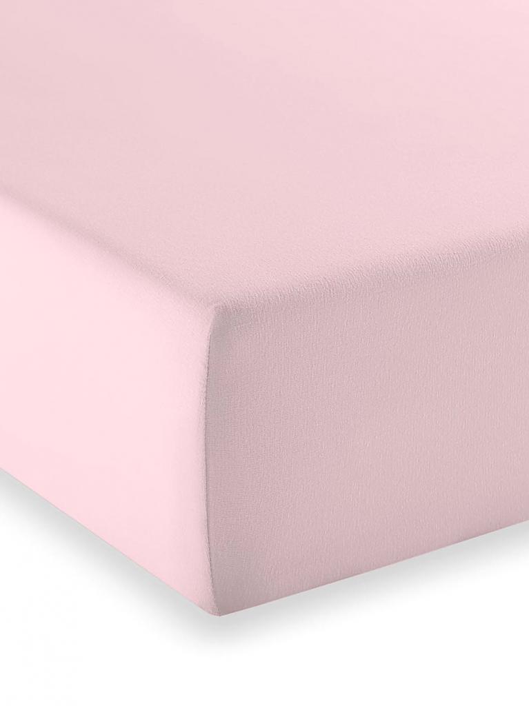 FLEURESSE | Spannleintuch "Elasto Comfort" 100x200cm (Rosa) | rosa