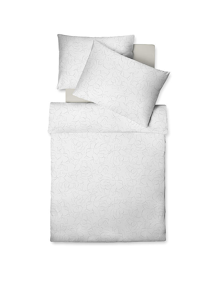 ESTELLA Bettwäsche Celia Salbei - Bio Mako Satin 100% Baumwolle