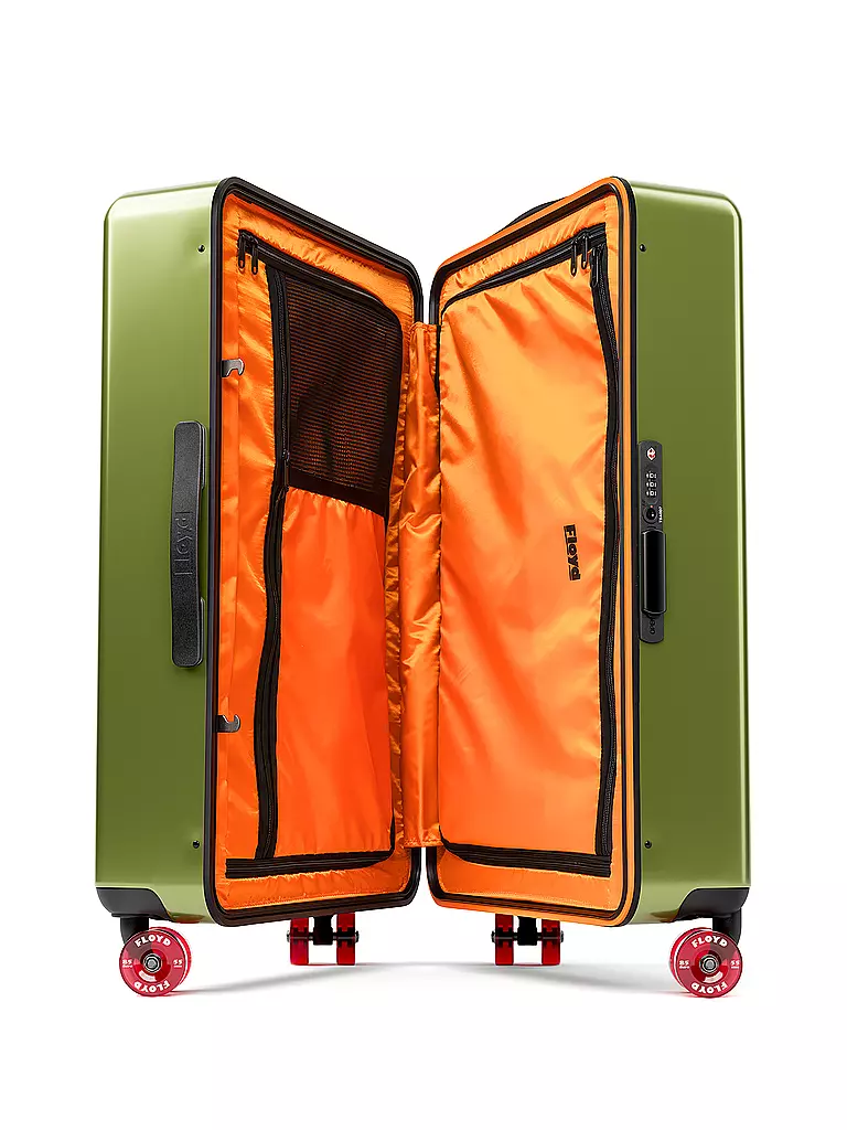 FLOYD | Trolley CHECK-IN 70cm Vegas Green | schwarz