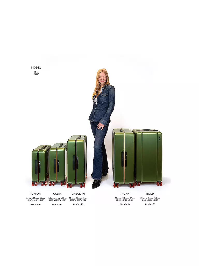 FLOYD | Trolley FLOYD JUNIOR Vegas Green | olive