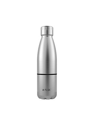 FLSK | Isolierflasche - Trinkflasche mit Becher 0,7l  Stainless