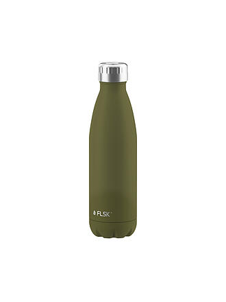 FLSK | Isolierflasche - Thermosflasche 0,5l Edelstahl Olive