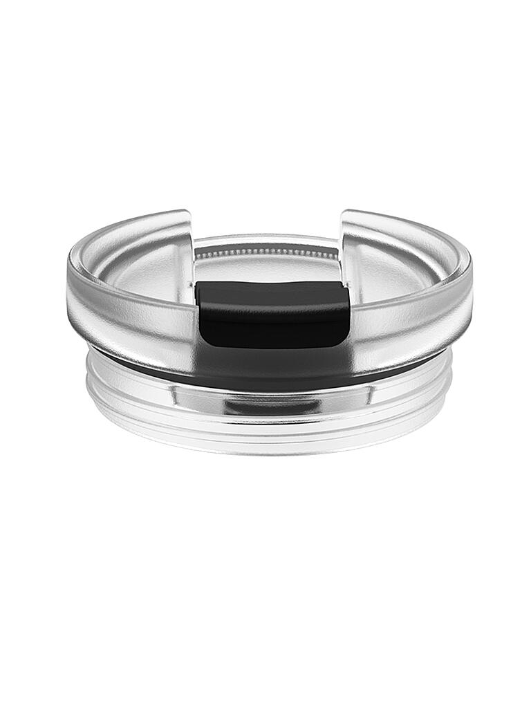 FLSK | CUP Coffee to go-Becher 0,35l Edelstahl Black | schwarz