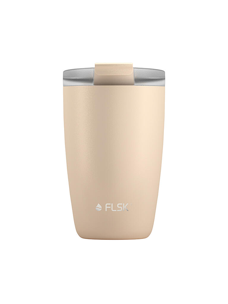 FLSK | CUP Coffee to go-Becher 0,35l Edelstahl Sand | beige