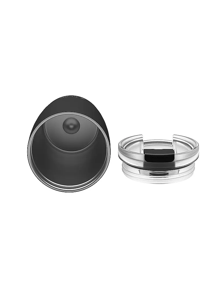 FLSK | Isolierbecher - Thermosbecher CUP Coffee to go-Becher 0,35l Black | dunkelgrün