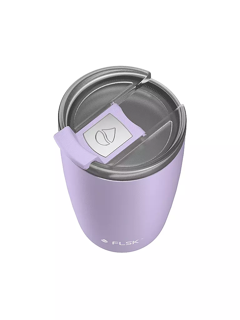 FLSK | Isolierbecher - Thermosbecher CUP Coffee to go-Becher 0,35l Lavender | lila