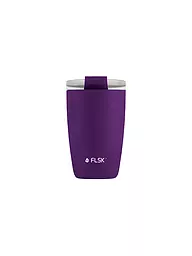 FLSK | Isolierbecher - Thermosbecher CUP Coffee to go-Becher 0,35l Winterberry  | lila