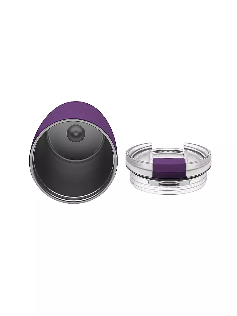 FLSK | Isolierbecher - Thermosbecher CUP Coffee to go-Becher 0,35l Nordic Plum | dunkelgrün