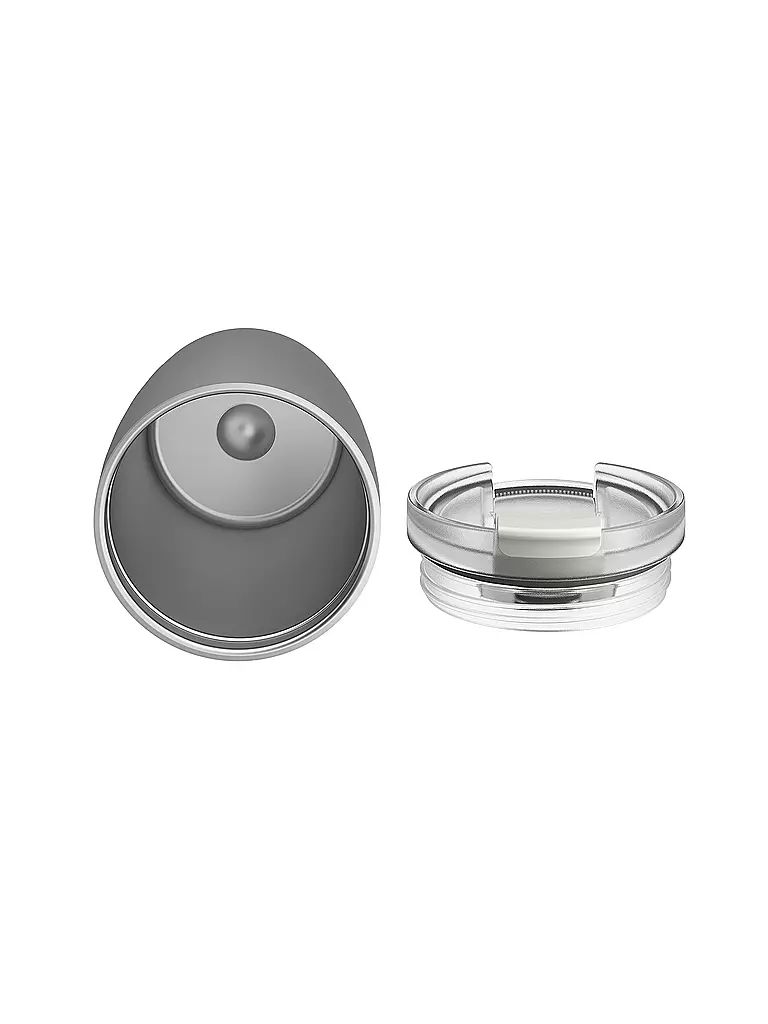 FLSK | Isolierbecher - Thermosbecher CUP Coffee to go-Becher 0,35l Stainless | dunkelgrün