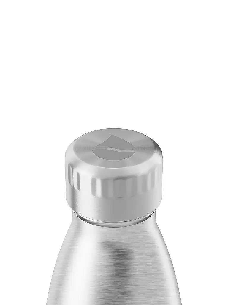 FLSK | Isolierflasche - Thermosflasche 0,5l Edelstahl Stainless | silber