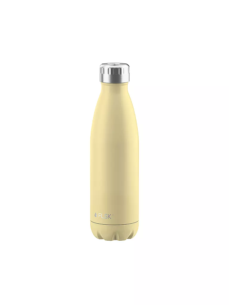 FLSK | Isolierflasche - Thermosflasche 0,5l Lemon | gelb