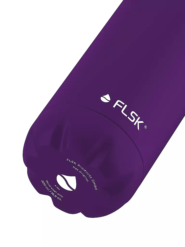 FLSK | Isolierflasche - Thermosflasche 0,5l Nordic Plum | dunkelrot