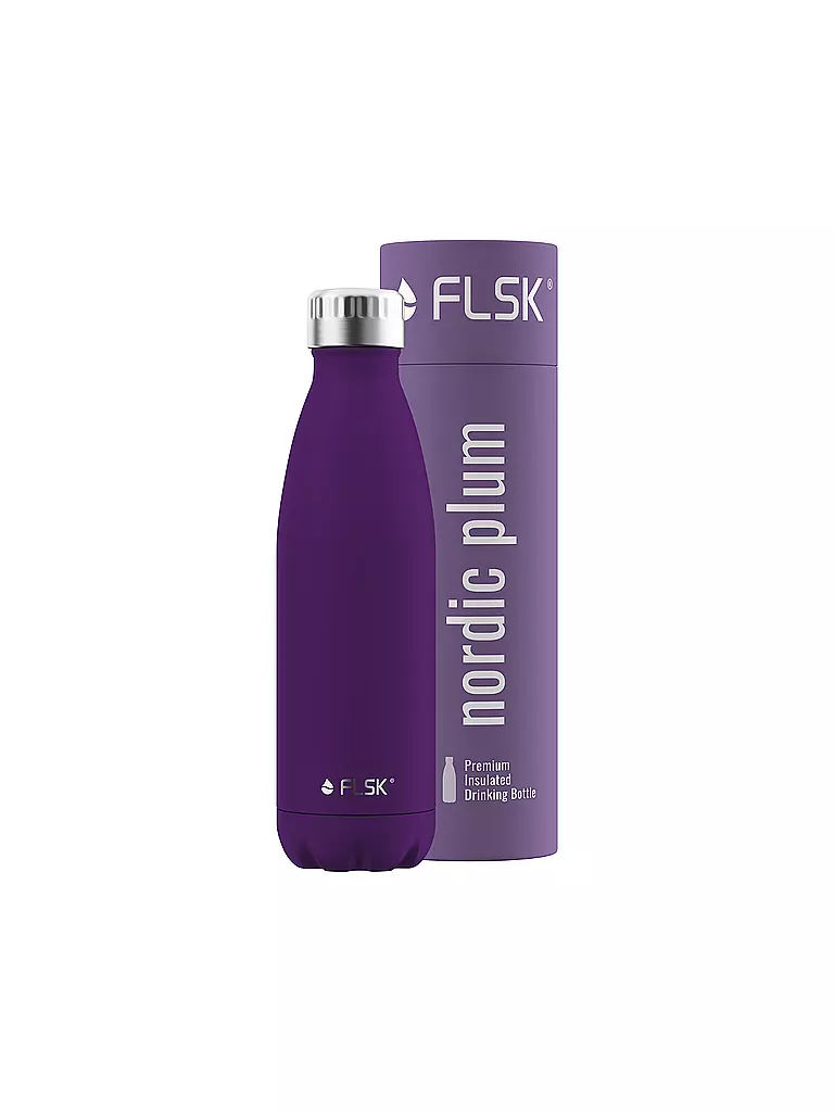 FLSK | Isolierflasche - Thermosflasche 0,5l Nordic Plum | dunkelrot
