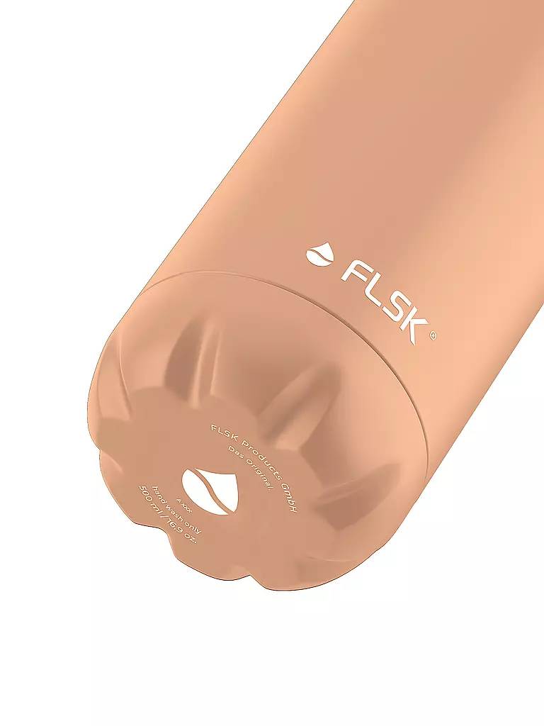 FLSK | Isolierflasche - Thermosflasche 0,5l Peach | lila