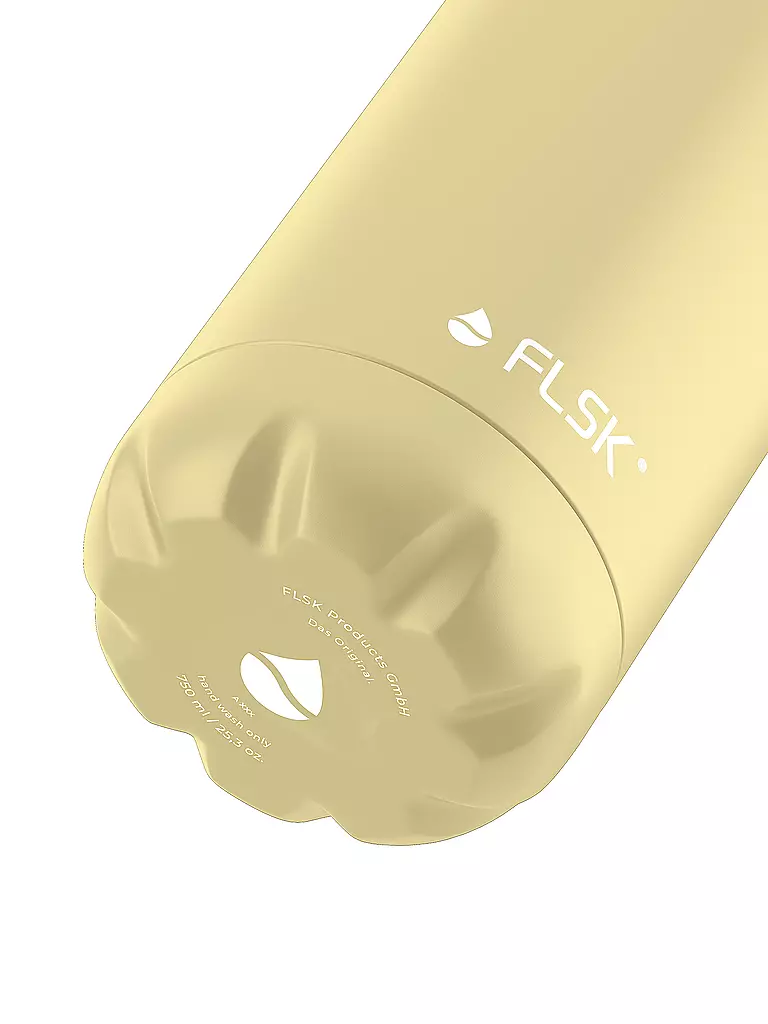 FLSK | Isolierflasche - Thermosflasche 0,75l Lemon  | gelb