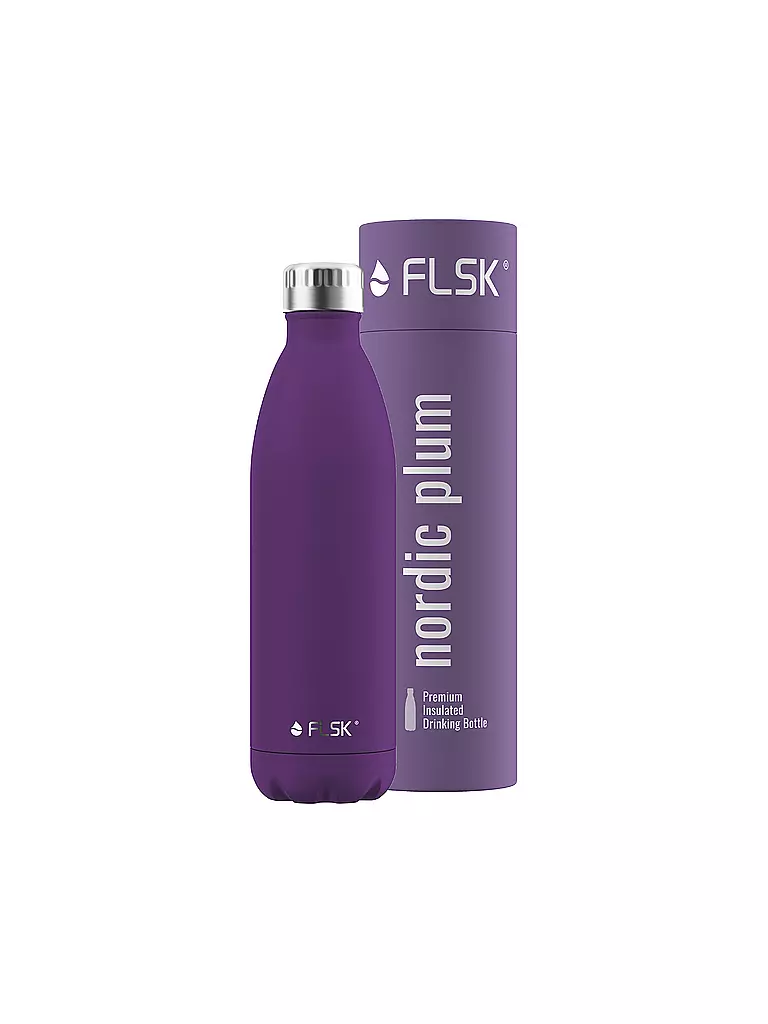 FLSK | Isolierflasche - Thermosflasche 0,75l Nordic Pulm | dunkelrot