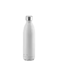 FLSK | Isolierflasche - Thermosflasche 0,75l Black | weiss