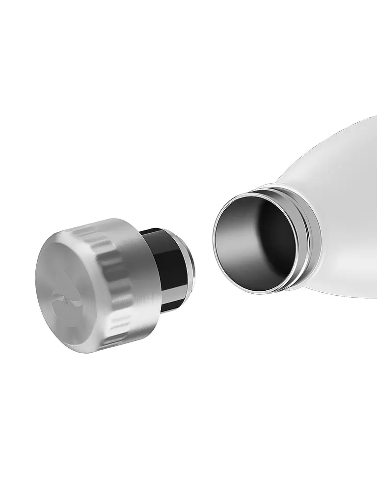 FLSK | Isolierflasche - Thermosflasche 0,75l White | dunkelrot