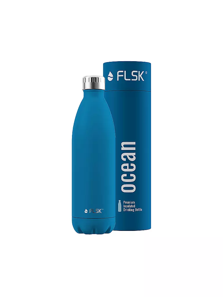 FLSK | Isolierflasche - Thermosflasche 1l Ocean | blau