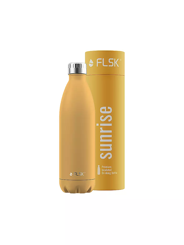 FLSK | Isolierflasche - Thermosflasche 1l Sunrise | gelb