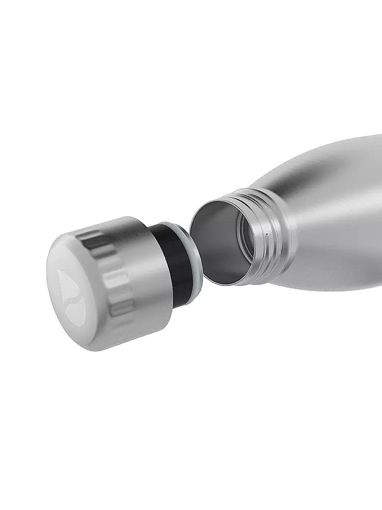 FLSK | Isolierflasche - Trinkflasche mit Becher 0,7l  Stainless | dunkelgrün