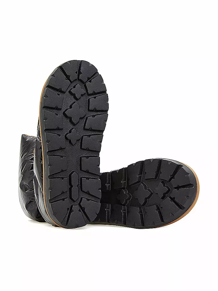 FLUFIE | Snowboots SHINY | schwarz