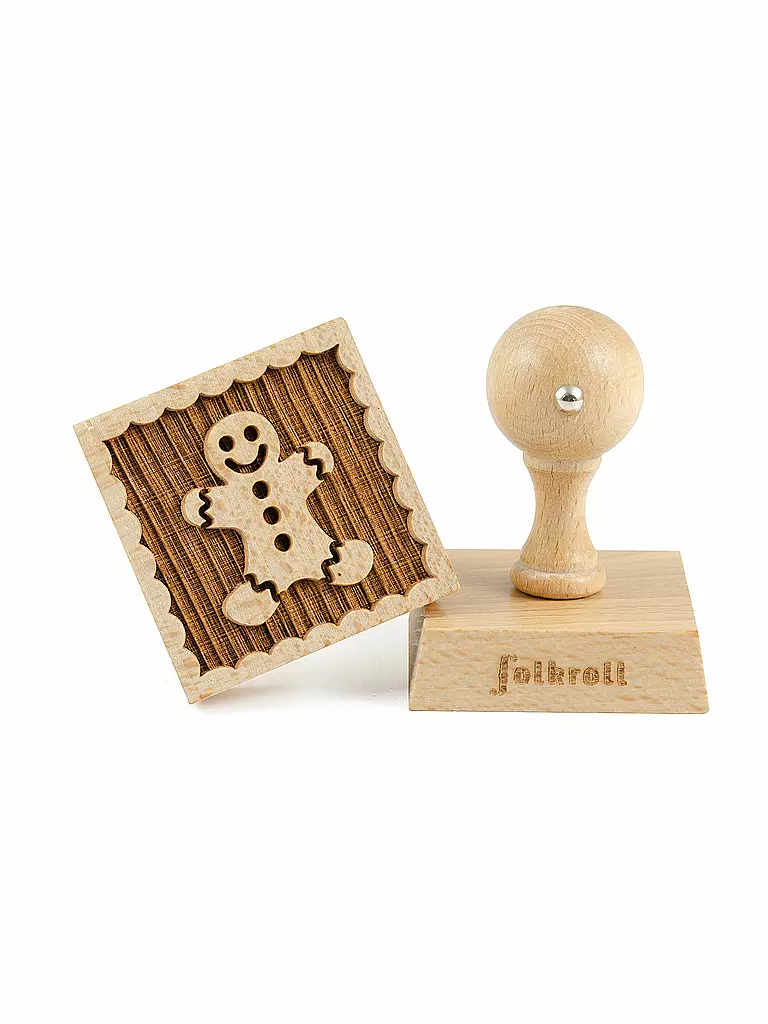 FOLKROLL | Keksstempel Lebkuchen | braun