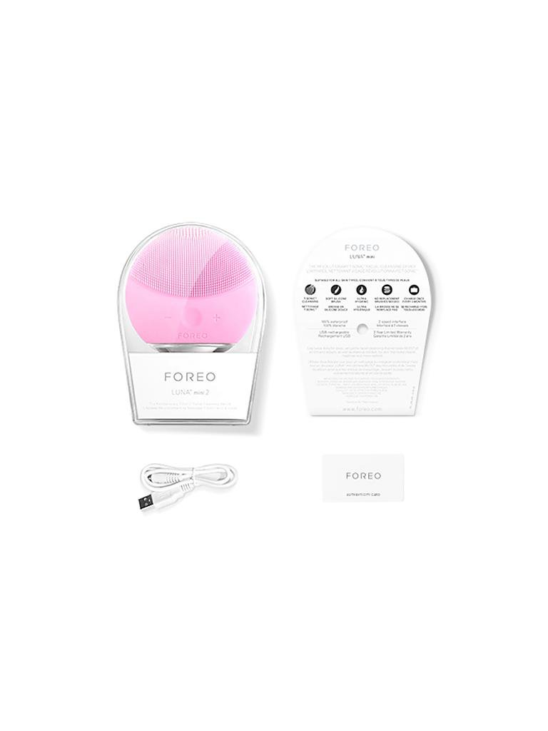 FOREO | LUNA mini™ 2 Gesichtsreinigungsbürste ( Pearl Pink ) | pink