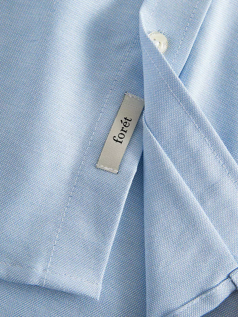 FORET | Hemd Regular Fit Cross | blau