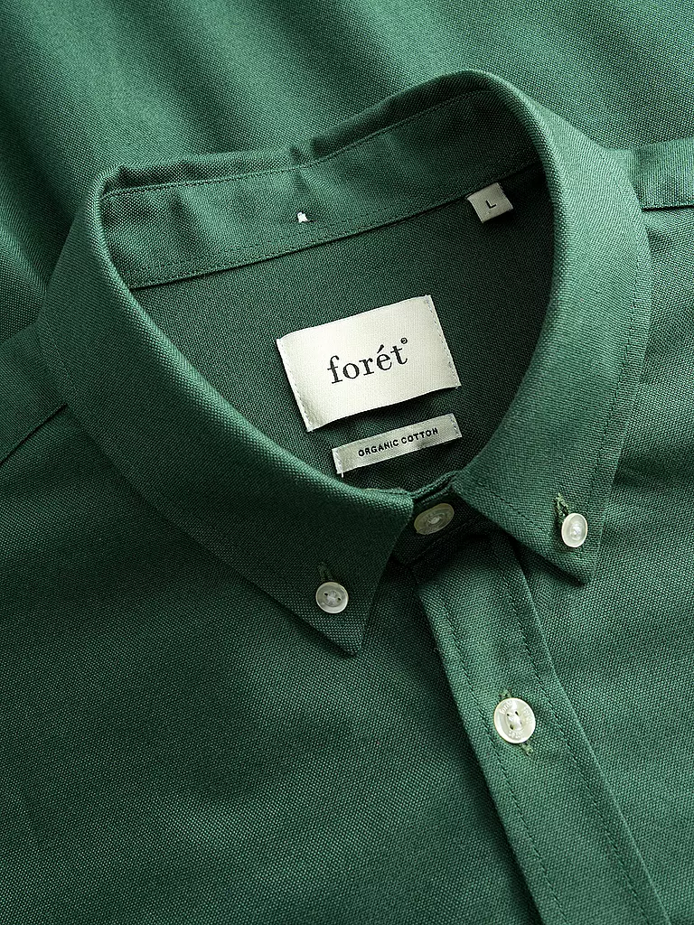 FORET | Hemd Regular Fit Life | dunkelgrün