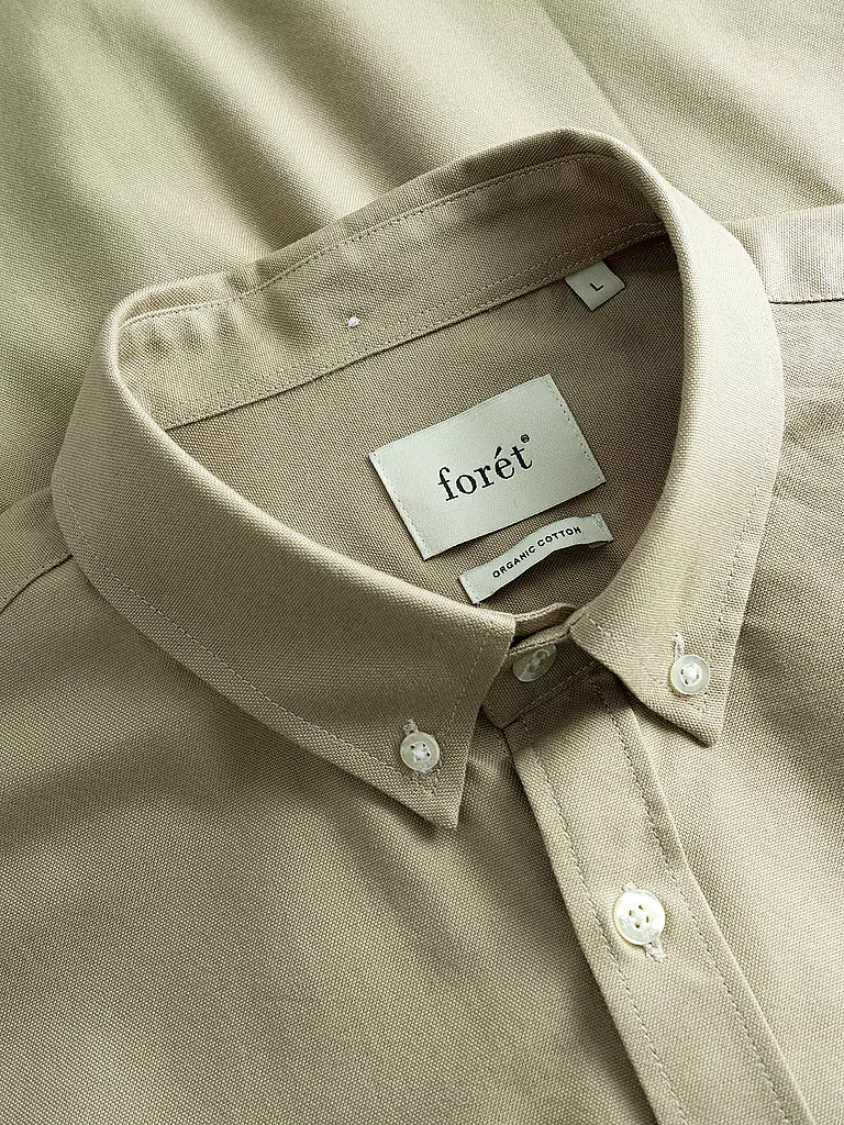 FORET | Hemd Regular Fit Life | beige