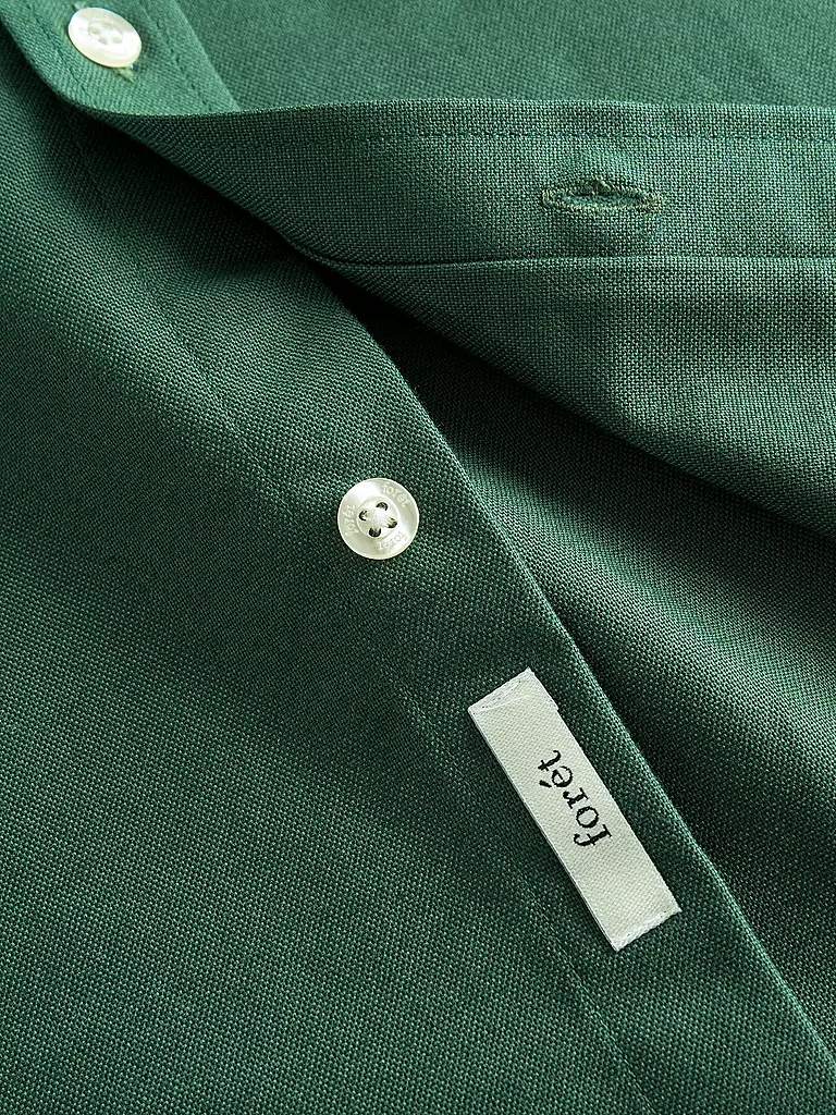 FORET | Hemd Regular Fit Life | dunkelgrün
