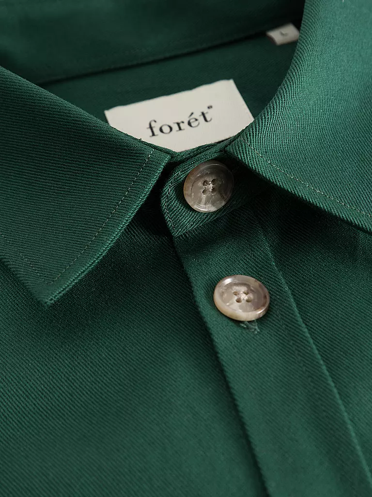 FORET | Overshirt Burnet | grün