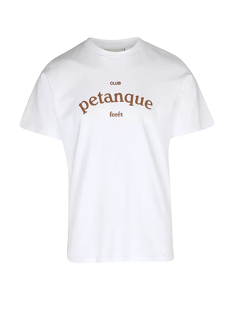 FORET | T-Shirt PETANQUE | weiss