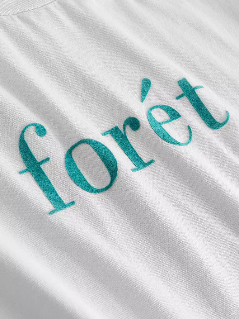 FORET | T-Shirt RESIN | weiss