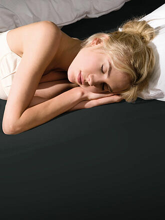 FORMESSE | Jersey-Spannleintuch "Bella Donna" 180/200 cm - 200/220 cm (Schwarz)