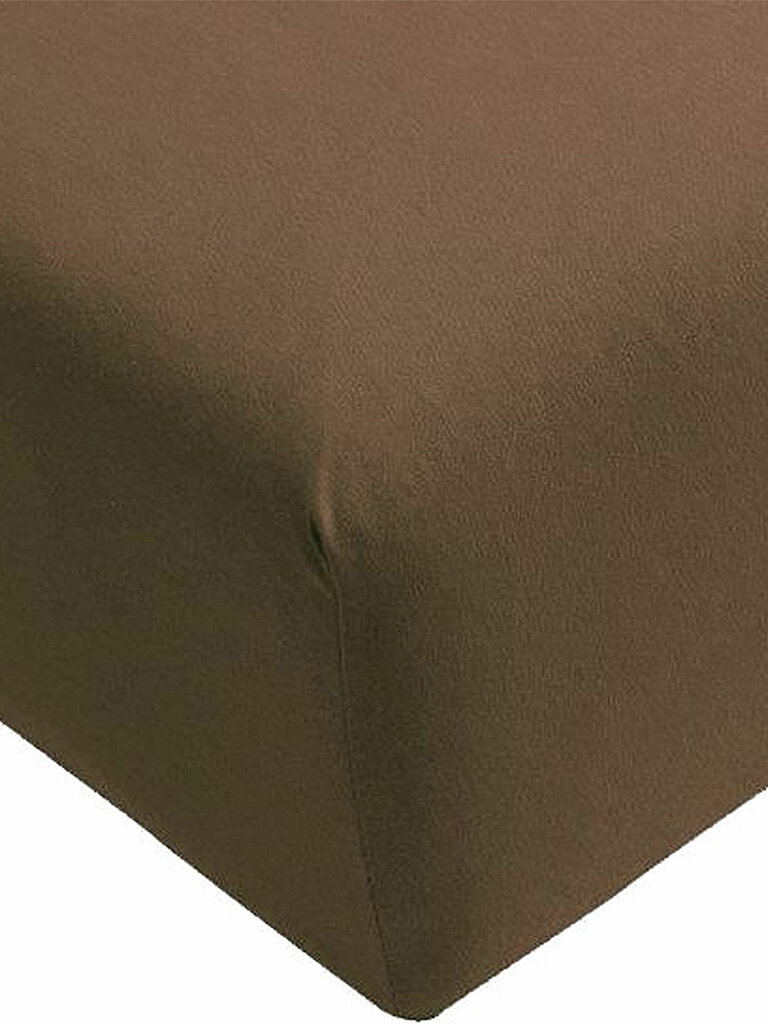 FORMESSE Jersey-Spannleintuch BELLA DONNA  90/190 cm - 100/220cm Trüffel braun