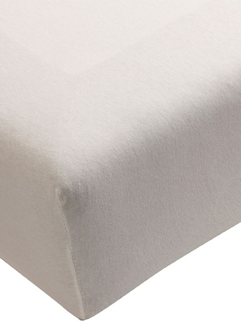 FORMESSE Jersey-Spannleintuch BELLA DONNA  90/190 cm - 100/220cm Perlgrau grau