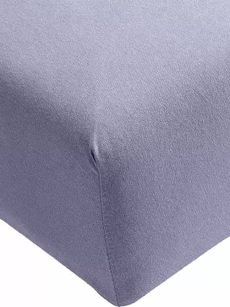 FORMESSE | Jersey-Spannleintuch "Bella Donna" 140/200 cm - 160/220 cm (Jeansblau) | blau