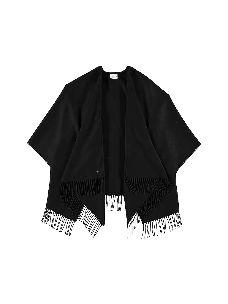 FRAAS | Poncho - Cape RUANA | schwarz