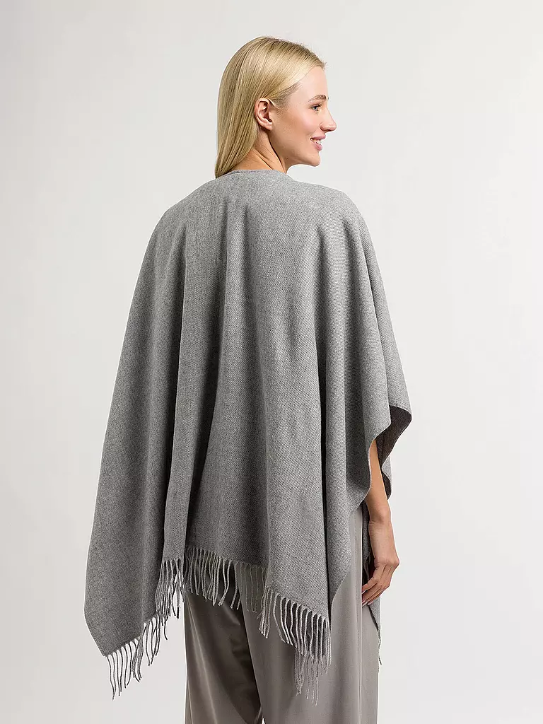 FRAAS | Poncho - Cape RUANA | grau