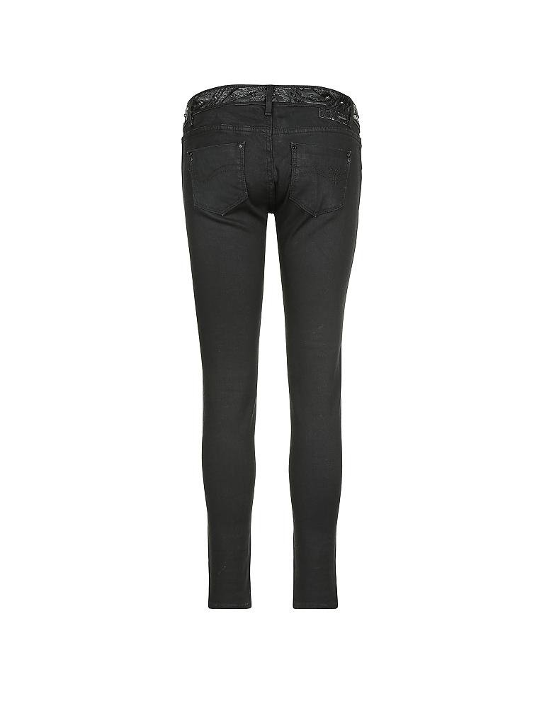 FRACOMINA | Jeans Slim-Fit "Beyonce" | schwarz