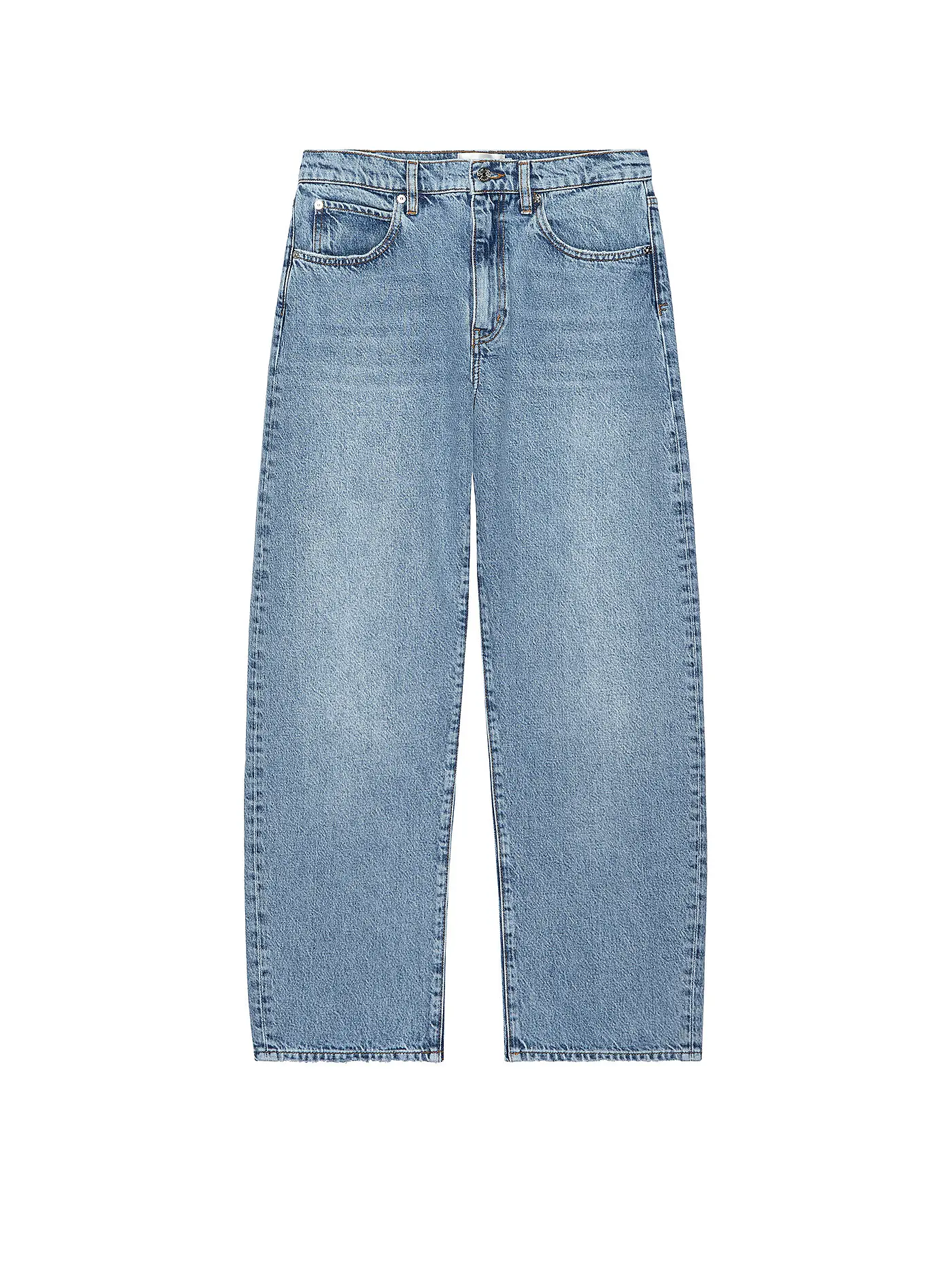 FRAME | Jeans Balloon Fit SLUNG BARREL | blau