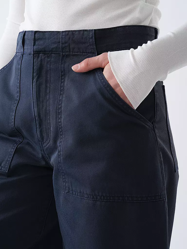 FRAME | Jeans Flared Fit THE BARREL | dunkelblau
