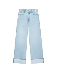 FRAME | Jeans Wide Leg THE CUFFED WIDE | hellblau