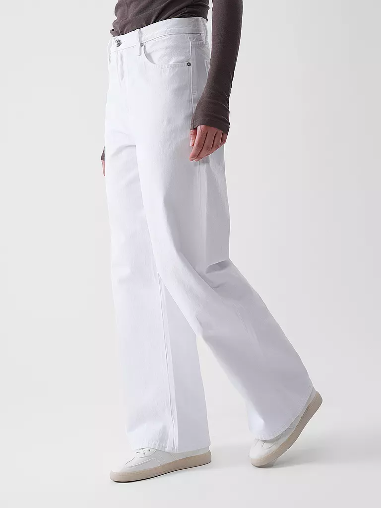 FRAME | Jeans Wide Leg THE LOOSE | weiss