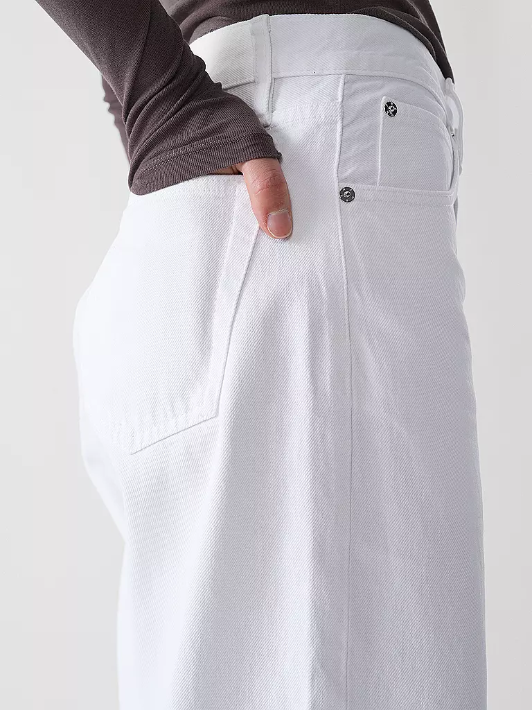 FRAME | Jeans Wide Leg THE LOOSE | weiss